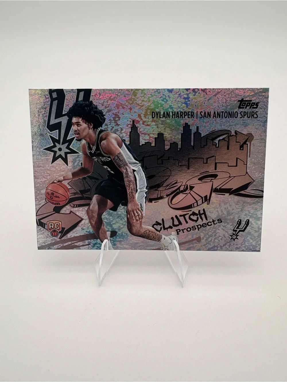 Topps Dylan Harper Spurs 3-Card Rookie Lot ๐ฅ Inserts ๐ฅ - Picture 6 of 7